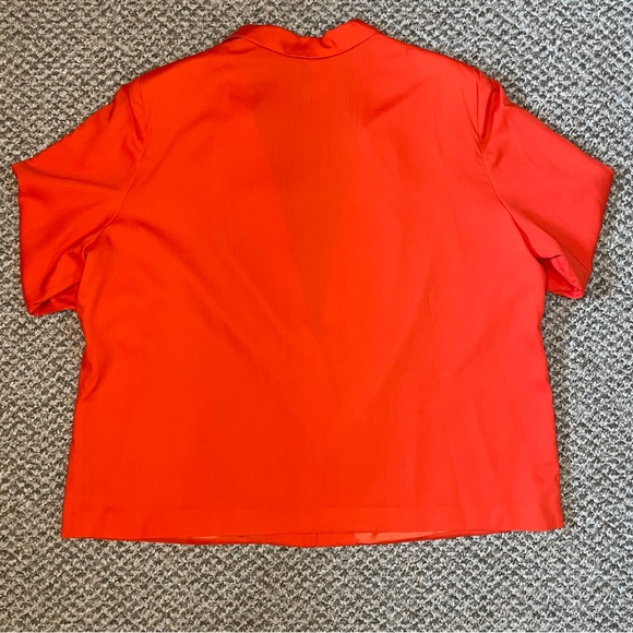 Vintage Koret Two Button Long Sleeve Blazer - Orange - Picture 4 of 15